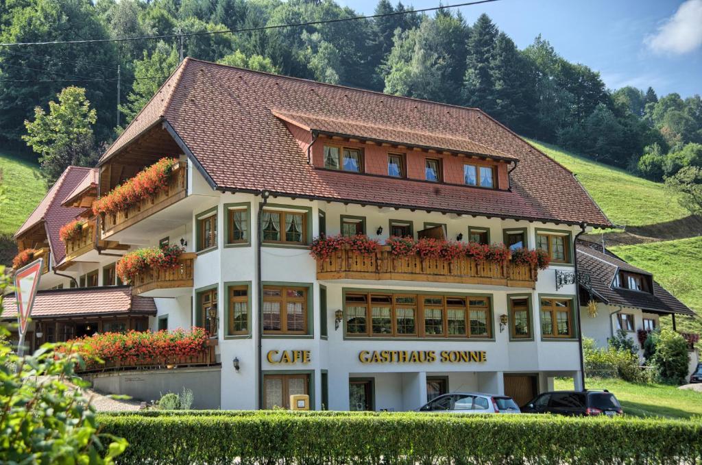 Отель Gasthaus Sonne Мюнстерталь Экстерьер фото